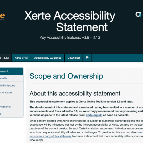 Accessibility Statement